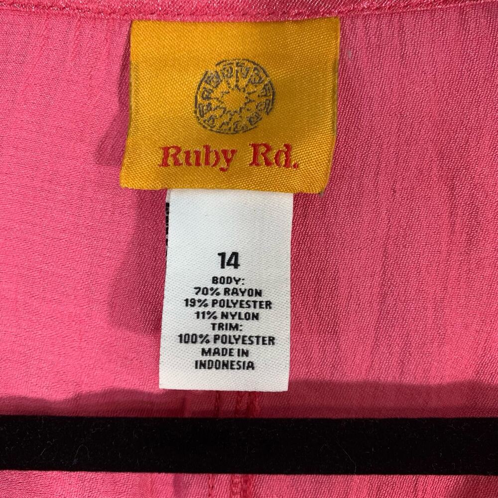 Ruby Rd Jacket (Size 14, Pink) - Picture 3 of 8